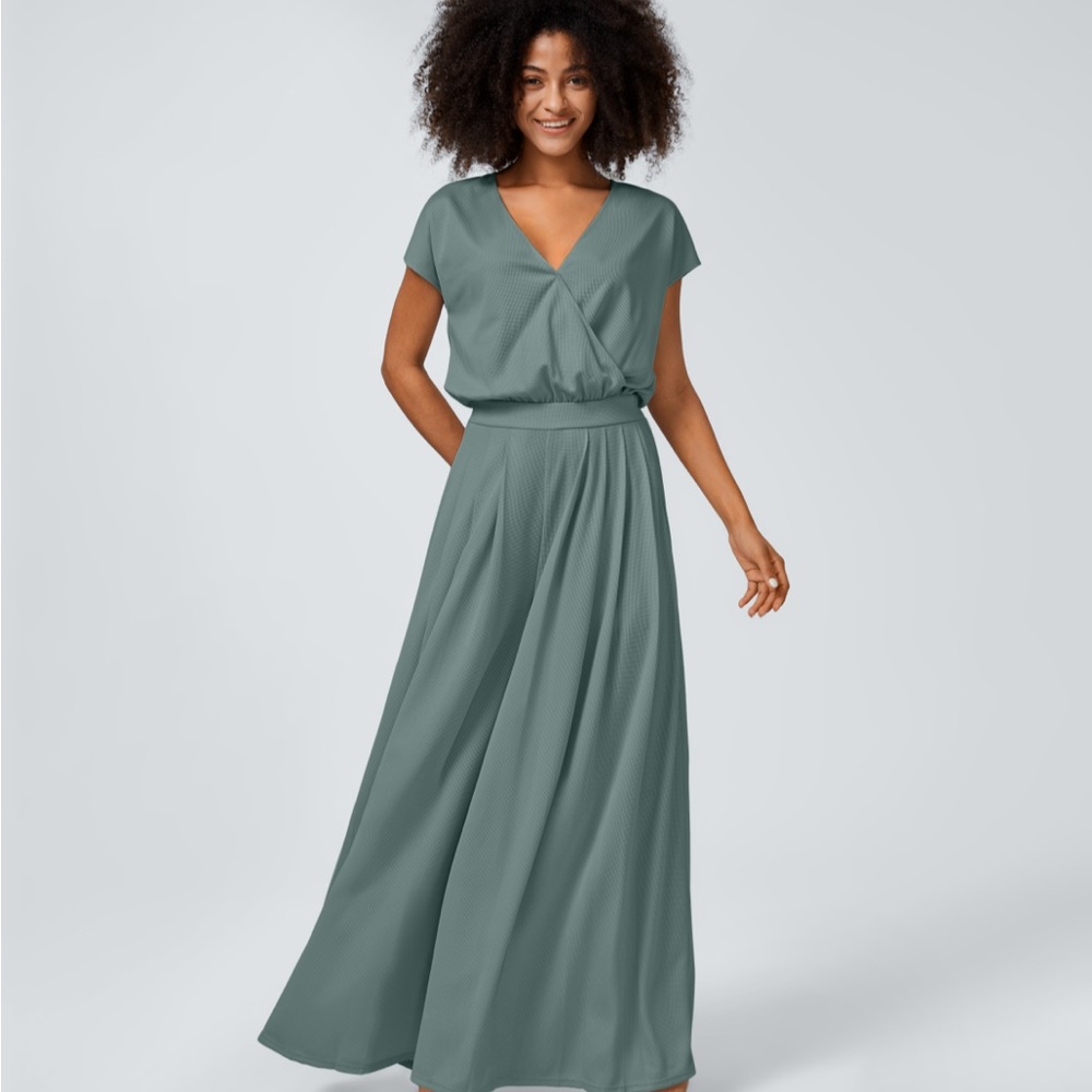 HALARA Teal Jumpsuit